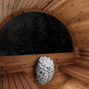 Thermory Ignite No 52 barrel sauna — interior view 3