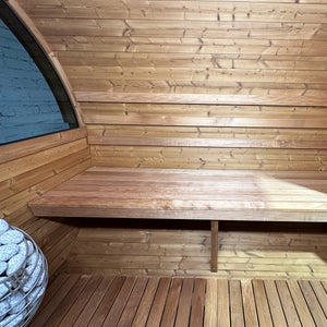 Thermory Ignite No 52 barrel sauna — interior view 11