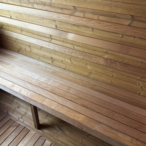 Thermory Ignite No 52 barrel sauna — interior view 12