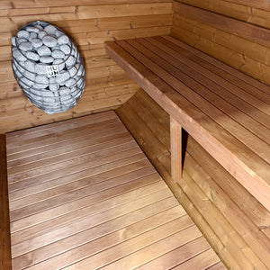Thermory Ignite No 52 barrel sauna — interior view 1