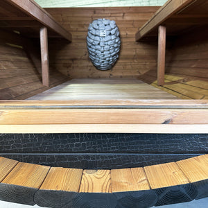 Thermory Ignite No 52 barrel sauna — interior view 7