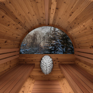 Thermory No 52 DIY Barrel Sauna Kit w/Window