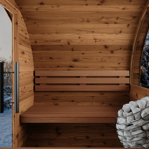 Thermory No 52 DIY Barrel Sauna Kit w/Window