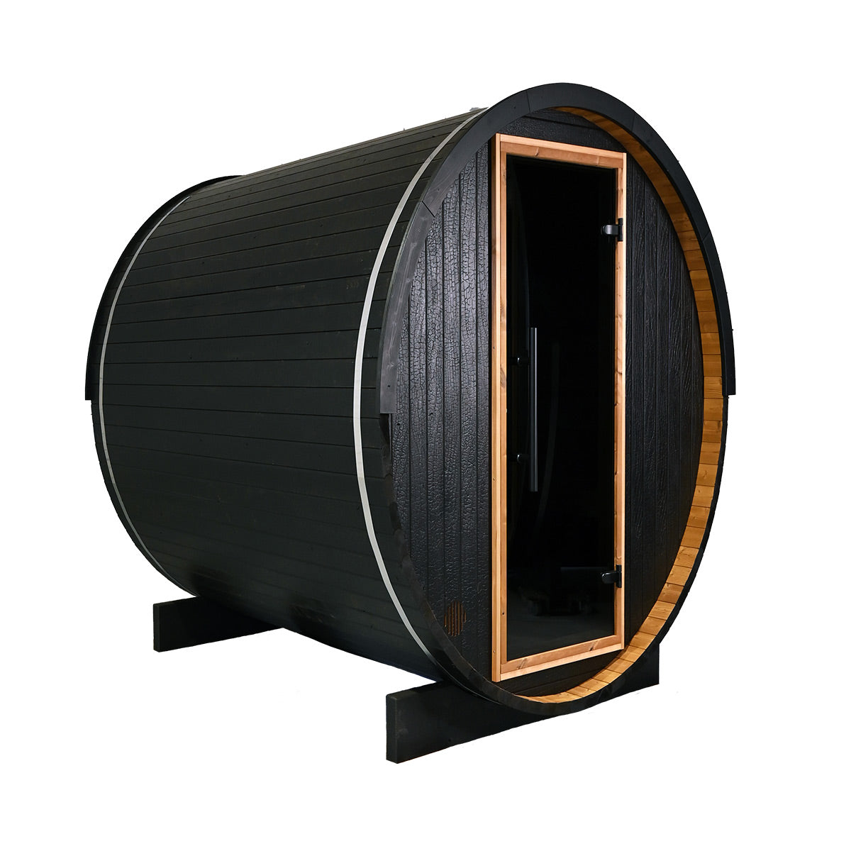 Thermory Ignite No 54 barrel sauna — exterior view 3
