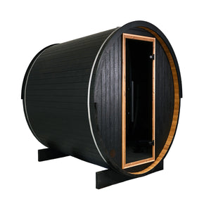 Thermory Ignite No 54 barrel sauna — exterior view 3