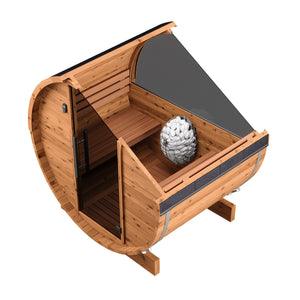 Thermory Ignite No 54 barrel sauna — interior view 1