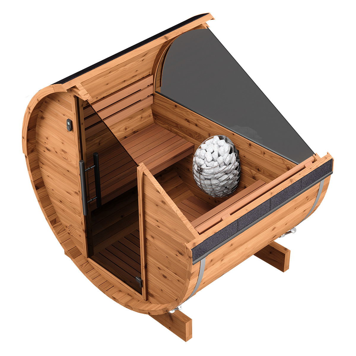 Thermory No 54 DIY Barrel Sauna Kit w/Window