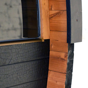 Thermory Ignite No 60 barrel sauna — exterior view 10
