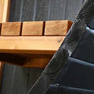 Thermory Ignite No 60 barrel sauna — exterior view 12
