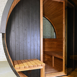 Thermory Ignite No 60 barrel sauna — exterior view 14
