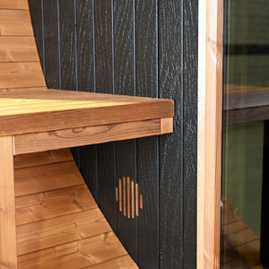 Thermory Ignite No 60 barrel sauna — exterior view 17