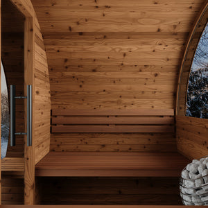 Thermory Ignite No 60 barrel sauna — interior view 5