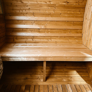 Thermory Ignite No 60 barrel sauna — interior view 2