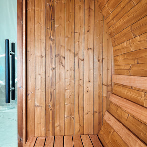 Thermory Ignite No 60 barrel sauna — interior view 6