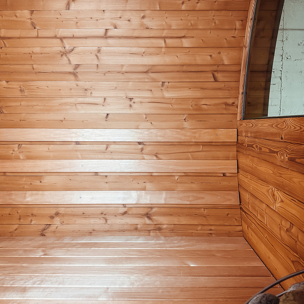 Thermory Ignite No 60 barrel sauna — interior view 8