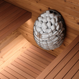 Thermory No 61 DIY Barrel Sauna Kit with Porch