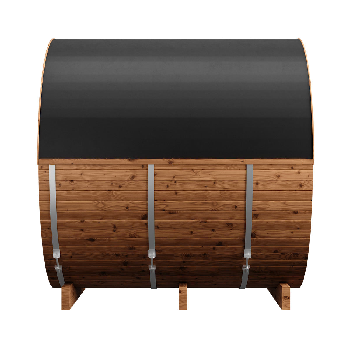 Thermory No 61 DIY Barrel Sauna Kit with Porch