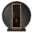 Thermory Ignite No 62 barrel sauna — exterior view 1