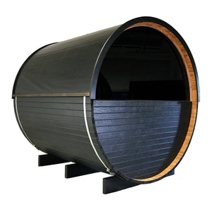 Thermory Ignite No 62 barrel sauna — exterior view 4