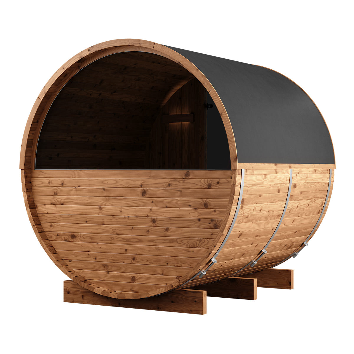 Thermory No 62 DIY Barrel Sauna Kit w/Window