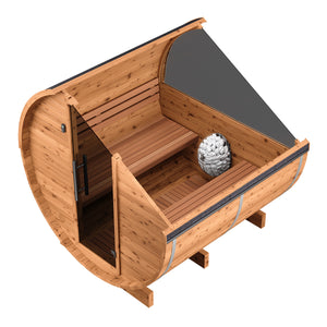 Thermory No 62 DIY Barrel Sauna Kit w/Window