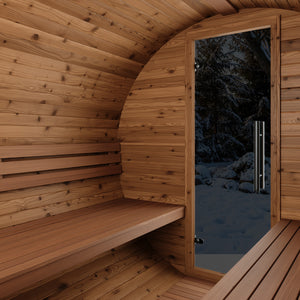 Thermory No 62 DIY Barrel Sauna Kit w/Window