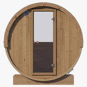 Model E7W Sauna Barrel-Window