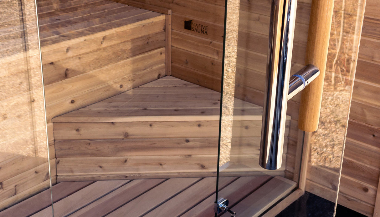 Sola custom sauna by Native Sauna — hero view 13