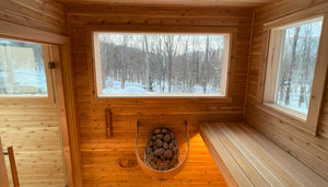 Sugarloaf, Maine custom sauna — hero view 6