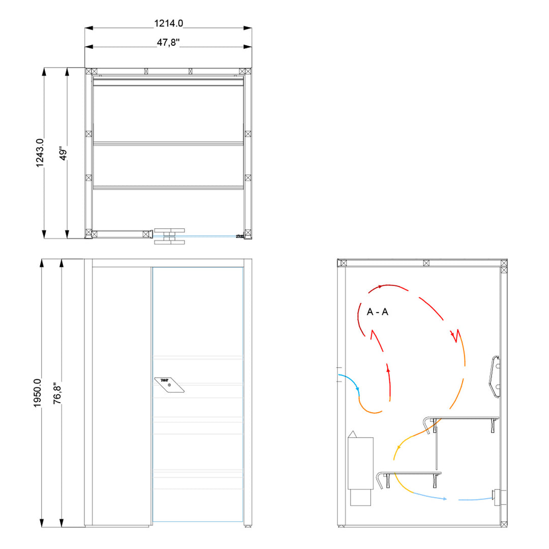 Single Sauna Cabin