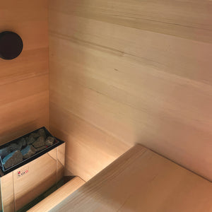 Mini Sauna For One – Premium Redwood Cabin Design