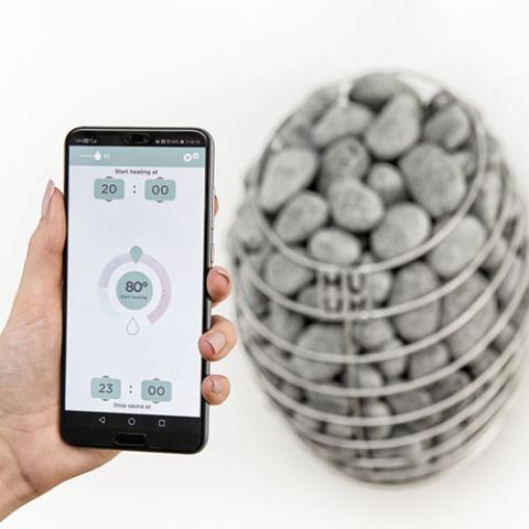 DROP Series 6.0kW Sauna Heater Package